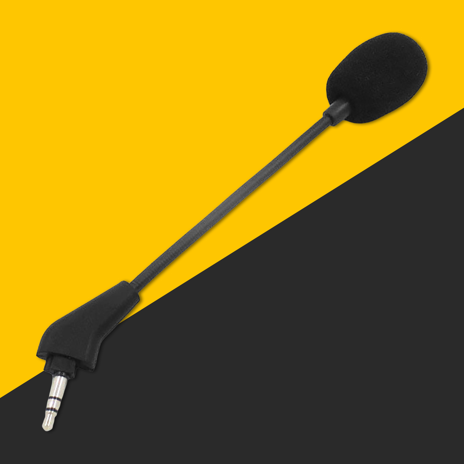 Hitech sluchátkový mikrofon s redukcí hluku, odnímatelný flexibilní 3,5mm herní headset s mikrofonem, náhrada pro Corsair_voghion.com