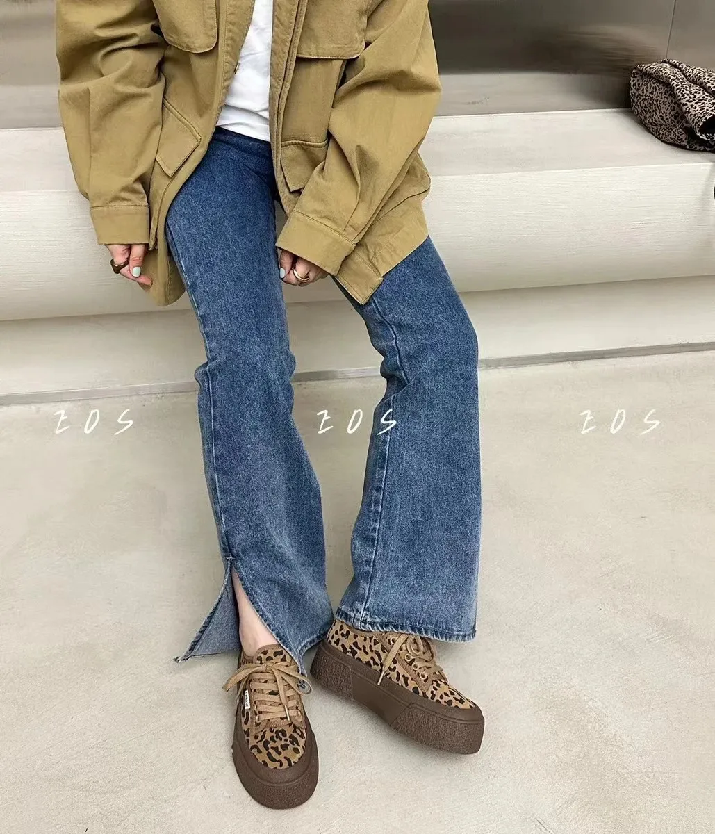 Luipaard Dames Platform Canvas Herfst Casual Sneakers Trend Mode Loafers Schoenen Jurken Onbedrukt Goede Producten Zapatos_voghion.com