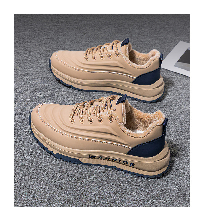 Cotton 2024 New Winter Men's Velvet Thickened Casual Running Sports Shoes _voghion.com