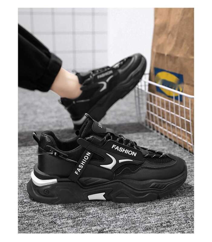 Atmungsaktive Weiße Mesh Herren Freizeitschuhe Sportschuhe_voghion.com