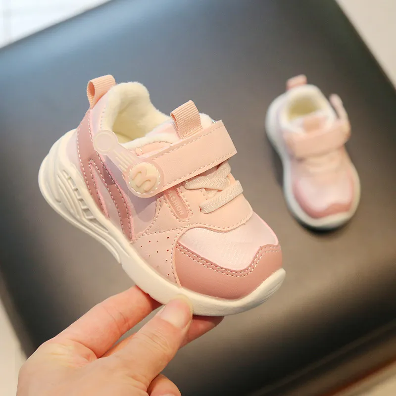 Småbarnssneakers Spädbarn Baby Utomhus Promenad Löpning Vinterskor Mjuka Sulor Halkfria Barn Pojke Flickor Sportskor Storlekar_voghion.com