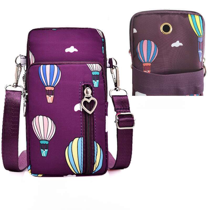 Pochette pour téléphone portable et portefeuille à bandoulière pour femmes coréennes (2025)_voghion.com