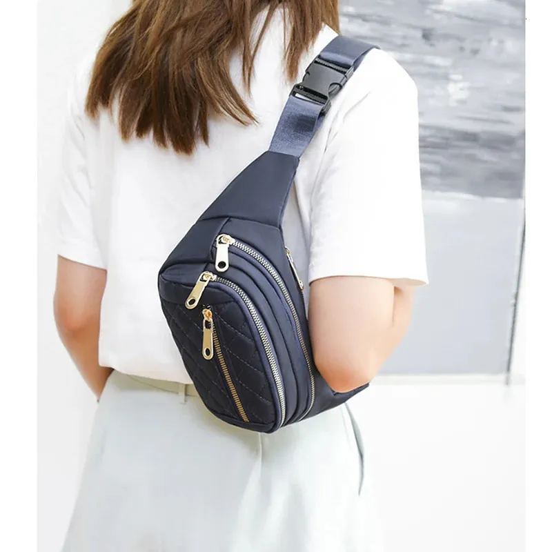 Borsa a tracolla da donna, marsupio da donna, impermeabile, in tessuto Oxford, alla moda, da donna, con marsupio a forma di banana_voghion.com