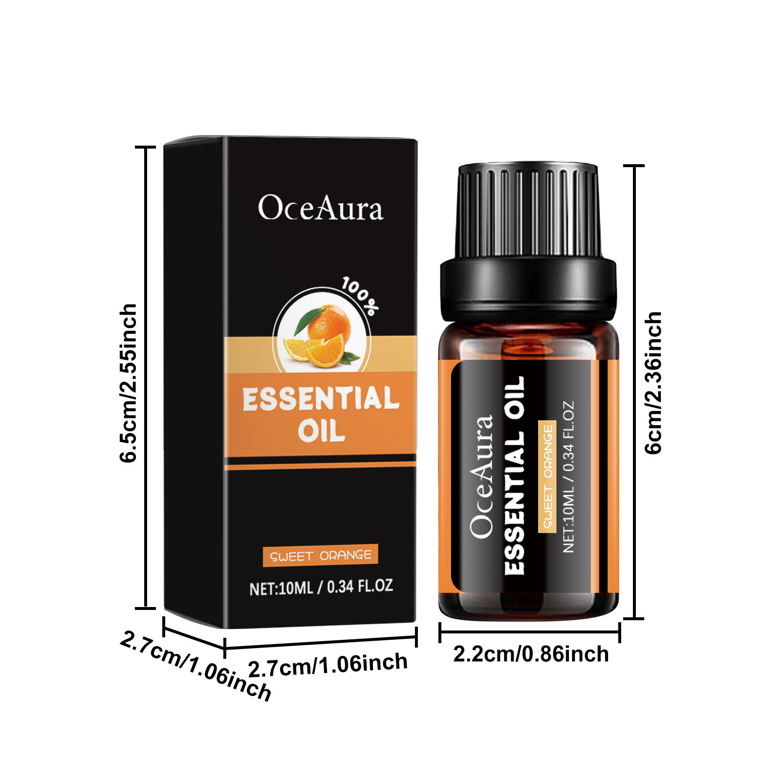 OceanAura magusa apelsini eeterlik õli pinguldab, niisutab, muudab nahka säravaks, masseerib, hooldab ja niisutab nahka_voghion.com