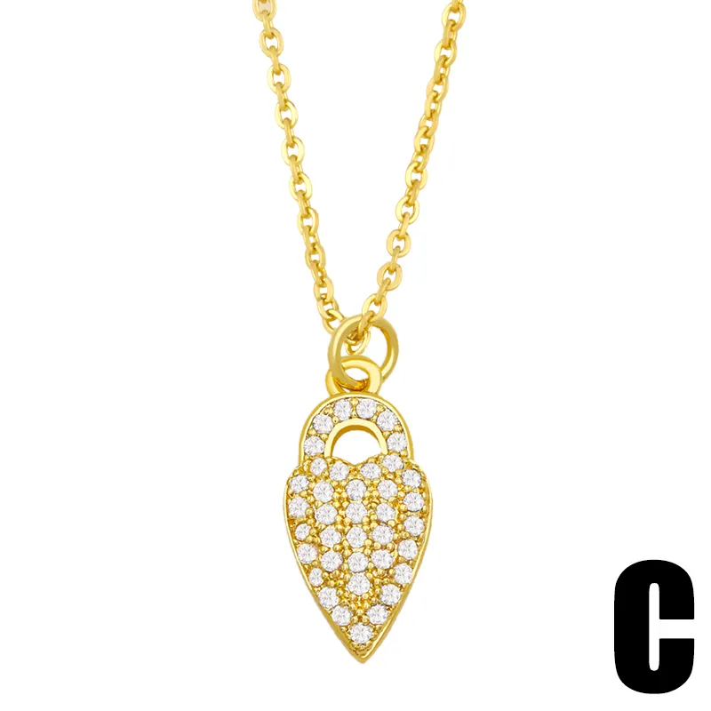 Colliers pendentifs FLOLA Collier éléphant en cuivre CZ Plaqué or Chaîne en pierre fuchsia et blanche Bijoux en gros Nkey69_voghion.com