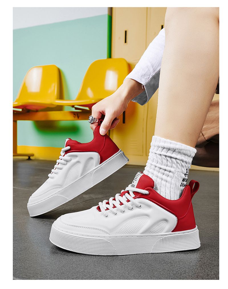 Low-top Casual Sneakers Fashion Men's Breathable Non-slip Wear-resistant Shoes_voghion.com