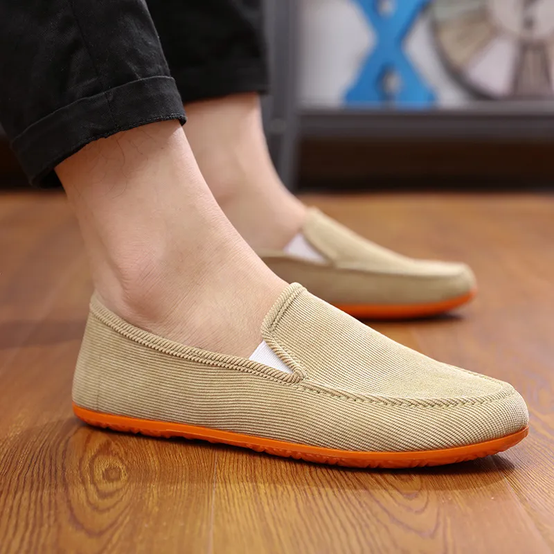 Herren Vulcanized Schuhe Canvas Sneaker Trendige Freizeitschuhe_voghion.com