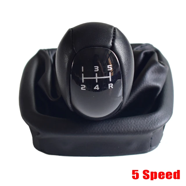 5 Speed Car Gear Shift Knob Shifter Lever Gaiter Boot For Mercedes for Benz W168 A Class 1997-2004_voghion.com