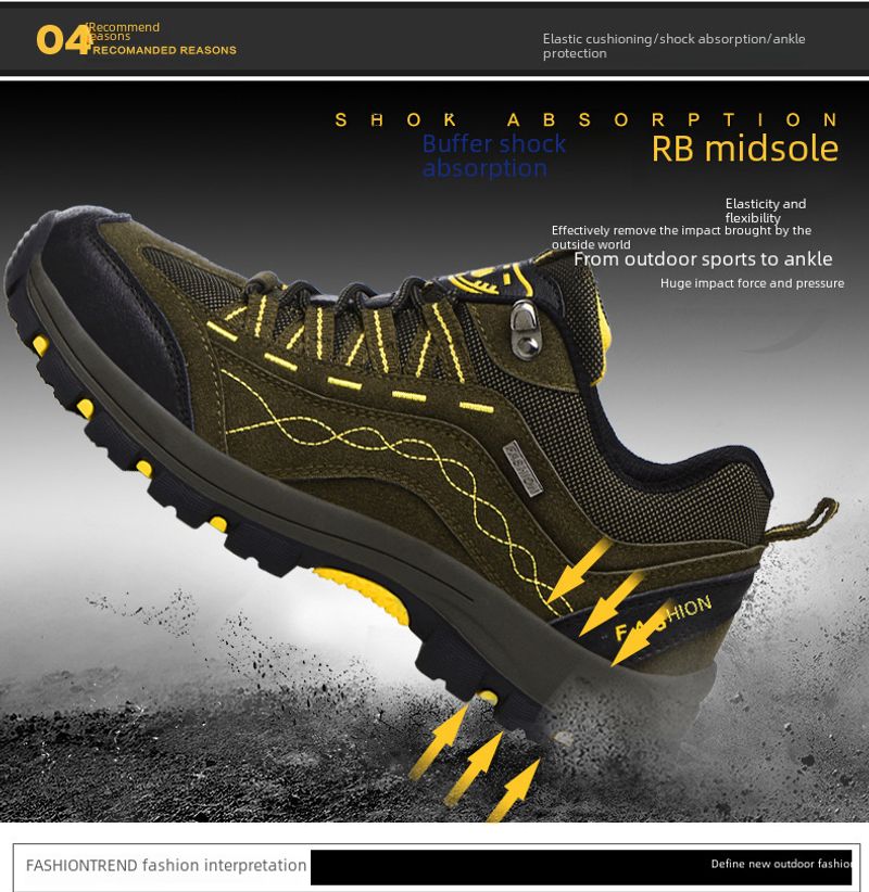 2020 Nuove scarpe da ginnastica alte da esterno per coppie, scarpe casual da trekking_voghion.com