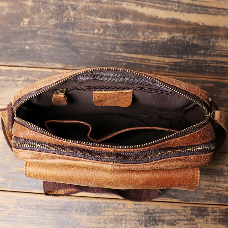 Sommer neue Herren Damen mattierte Leder Umhängetasche, und vielseitige, kleine quadratische Tasche, modische_voghion.com