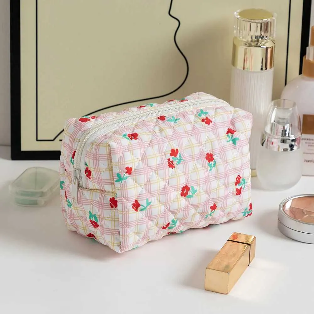 für Frauen Organizer Korean Wer Printing Womens Reise Make-up Tasche Beauty Box Y241023_voghion.com