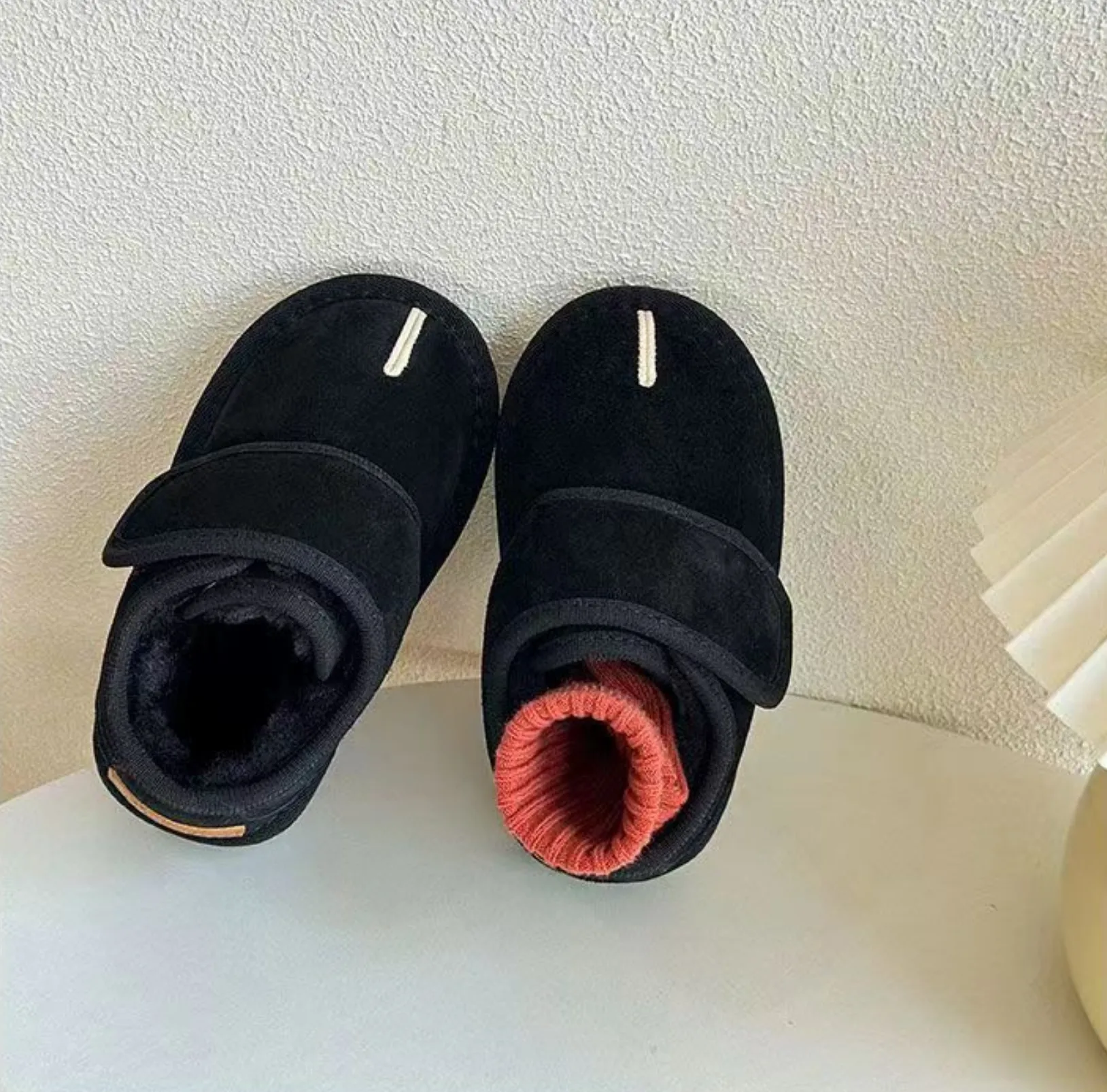 Kids Winter Snow Warm Plush Toddler Shoes Children Boys Girls Anti-slip Rubber Sole Baby Sneakers Infant Boots Sizes_desvips.com