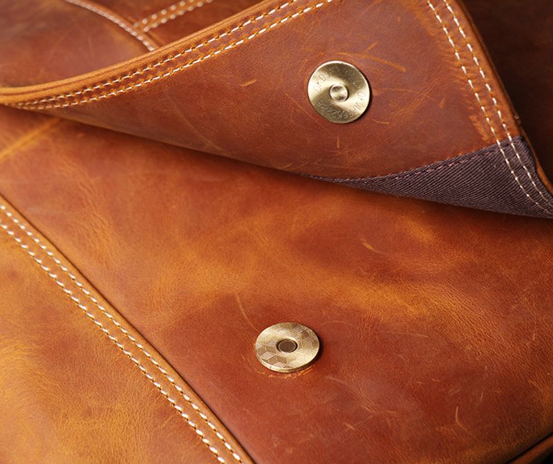 Neue Retro-Umhängetasche Leder für Herren, Umhängetasche aus Crazy Horse-Leder, große A4-Aktentasche, modisch, neutral_voghion.com