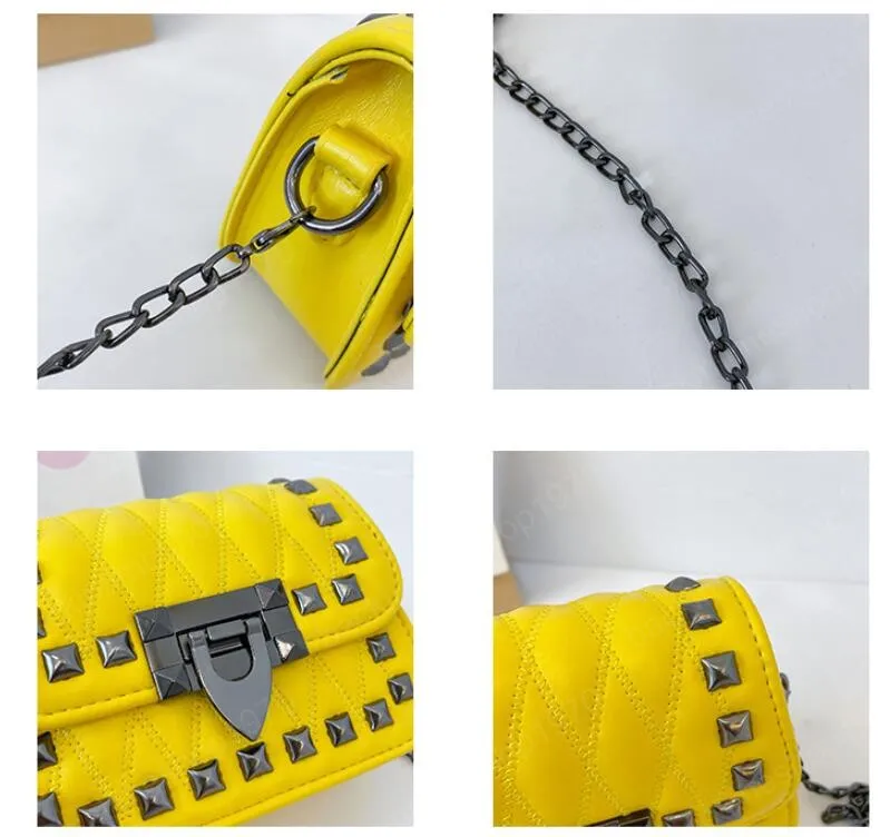 Lasten Mini ja Käsilaukku Söpöt Lasten Niitti Crossbody Laukut naisille Pieni Kolikkolompakko Vauva Tytöt Rahanvaihtokukkaro_voghion.com