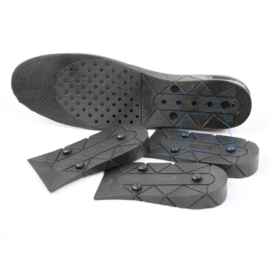 Padidinkite vidpadžio pagalvėlės aukštį, pakelkite reguliuojamo kirpimo batų kulno įdėklą, aukštesnius, moterims, vyrams, unisex kokybės pėdų pagalvėlės_voghion.com