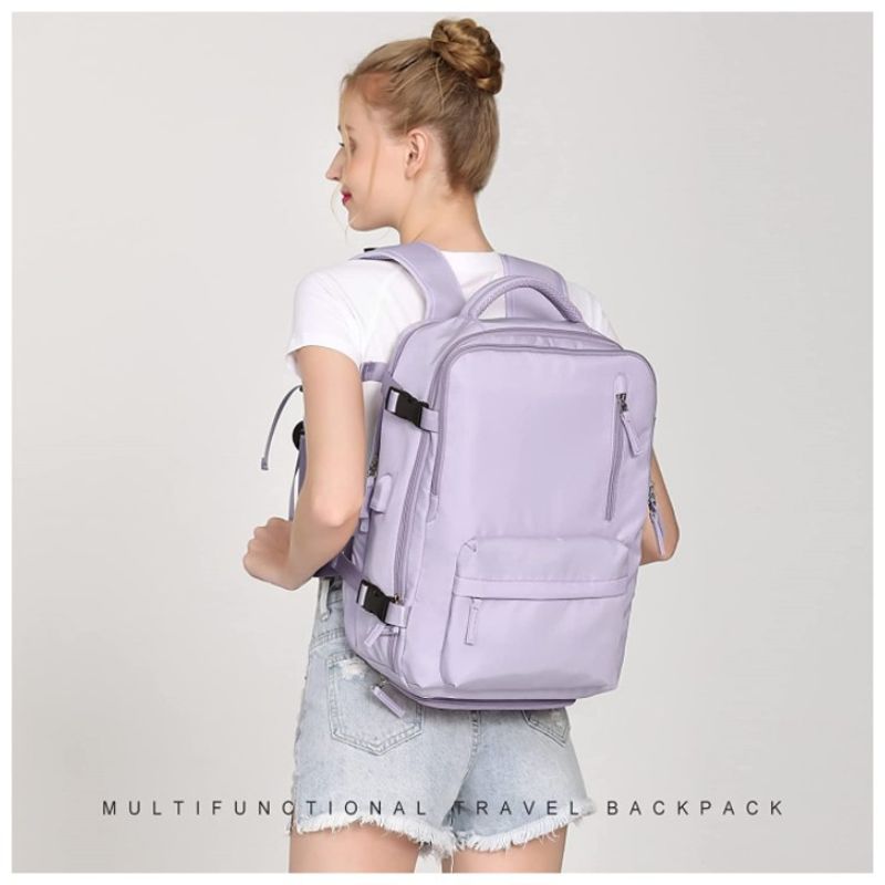 Neuer über USB aufladbarer tragbarer Rucksack mit hoher Kapazität, multifunktionaler Rucksack, Studentenrucksack,_voghion.com