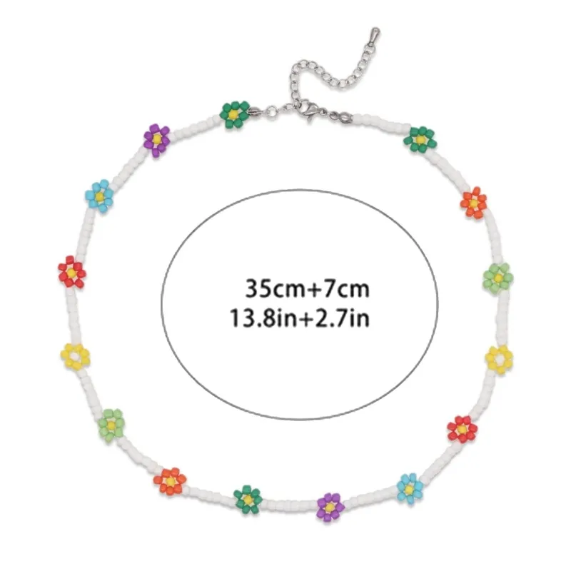 Chains Resin Beaded Clavicle Necklaces Women Summer Jewelry Neck For Woman_voghion.com