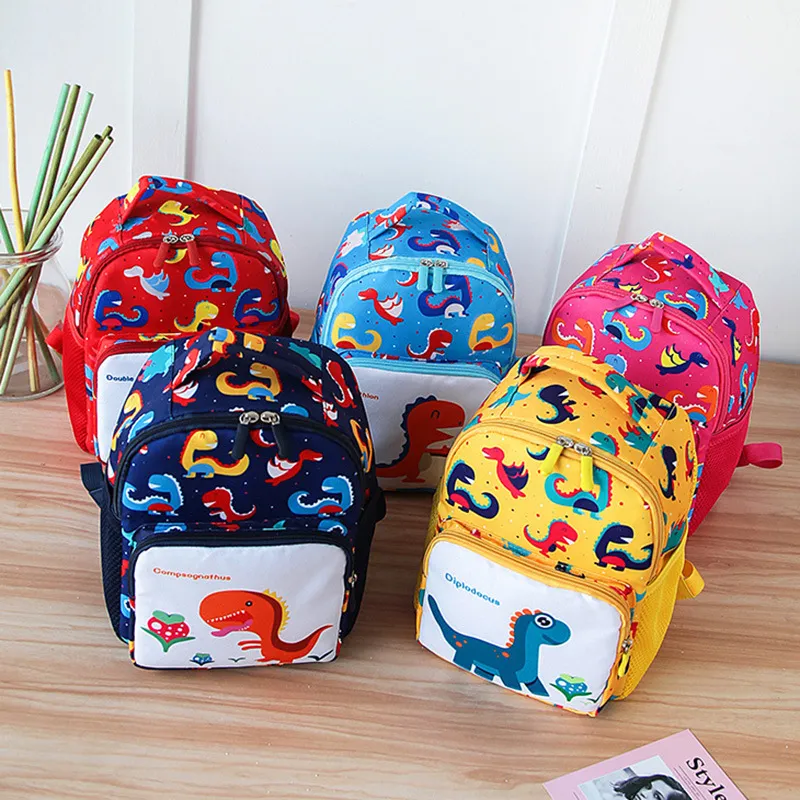 Rucksack Kindergarten Mädchen Jungen Schule Cartoon Kinder Schultern Baby Snacks Taschen verhindern Kinder verloren Seil_voghion.com