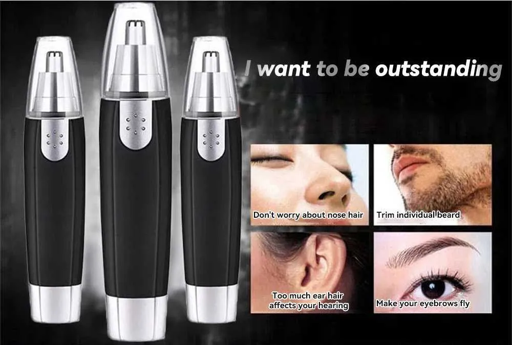 Mini Portable Ear/Nose Trimmer - Waterproof, Safe & Easy Clean_voghion.com
