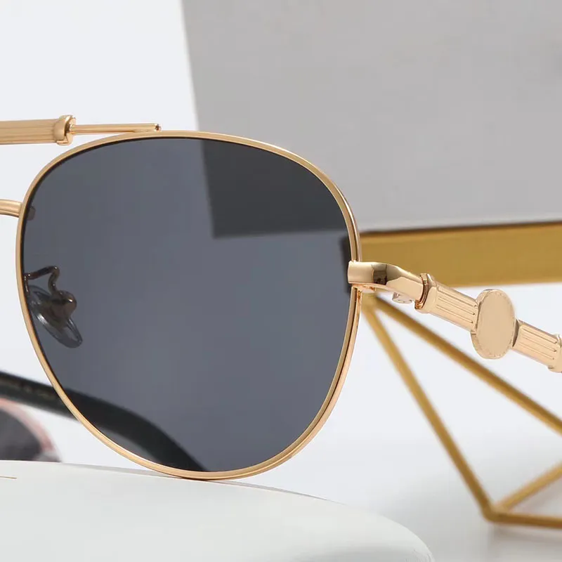 Marke Designer Scharnier Sonnenbrille Öko Brillen Ornamental Anti UV Vollformat Sommer Strand Brille Frauen Mehrere Stile_voghion.com
