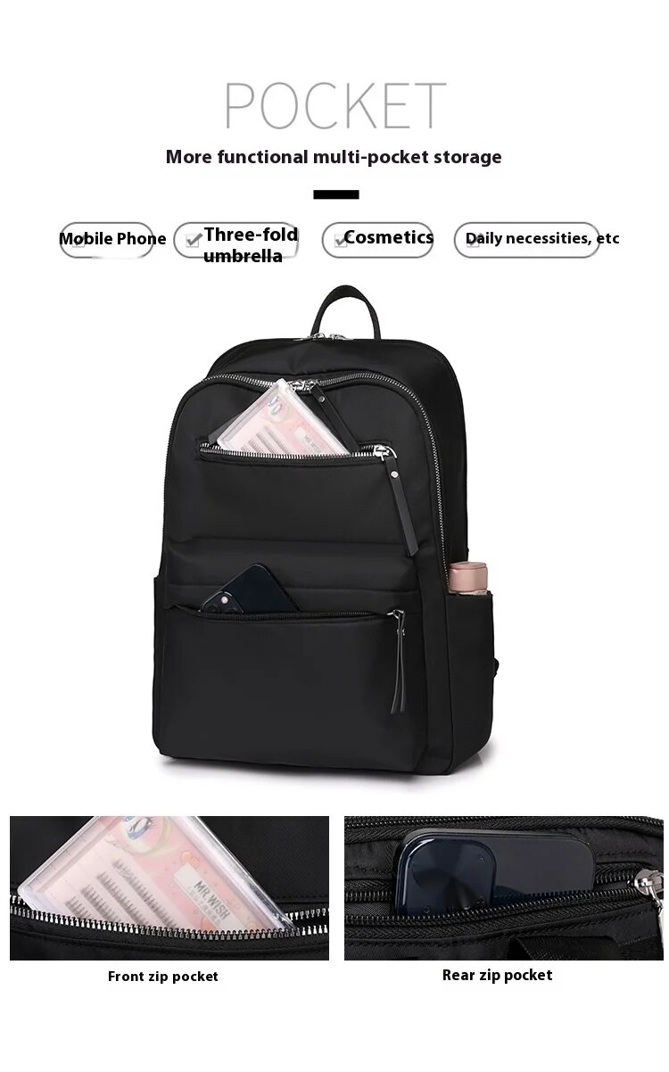 Modischer Damenrucksack Aus Oxford Gewebe Für Alltag Und Reise_voghion.com