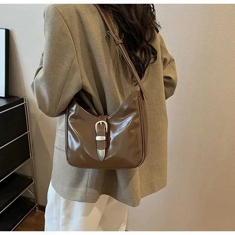 Elegante borsa da donna in PU, morbida pelle, casual, da viaggio, da donna, versatile, con tracolla, grande capacità_voghion.com