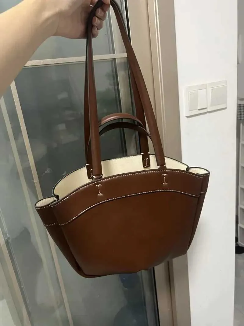 Sac à bandoulière rétro en cuir PU pour femme, pochette sous les bras, grande capacité, décontracté, portable, seau, Handba241218_voghion.com