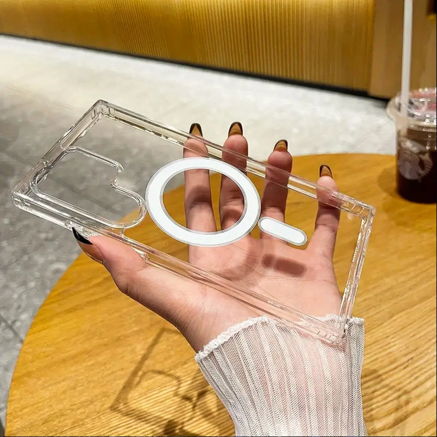 For Samsung Galaxy S25 Ultra S24 S23 S22 Fe Case Shockproof Mag.safe Cover Screen_voghion.com