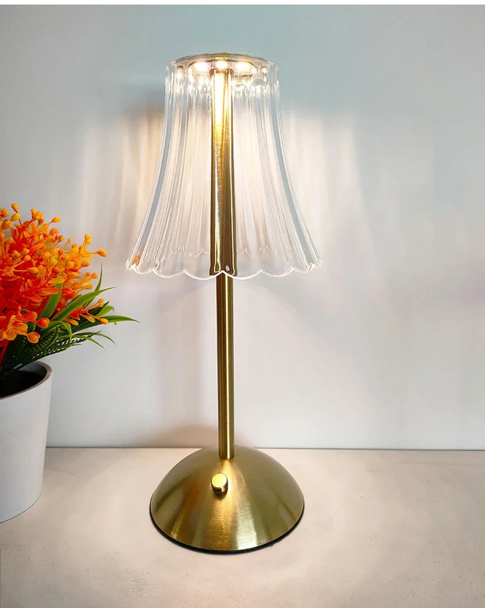 Touch Dimmable Wireless Table Lamp Rechargeable Portable Light_voghion.com