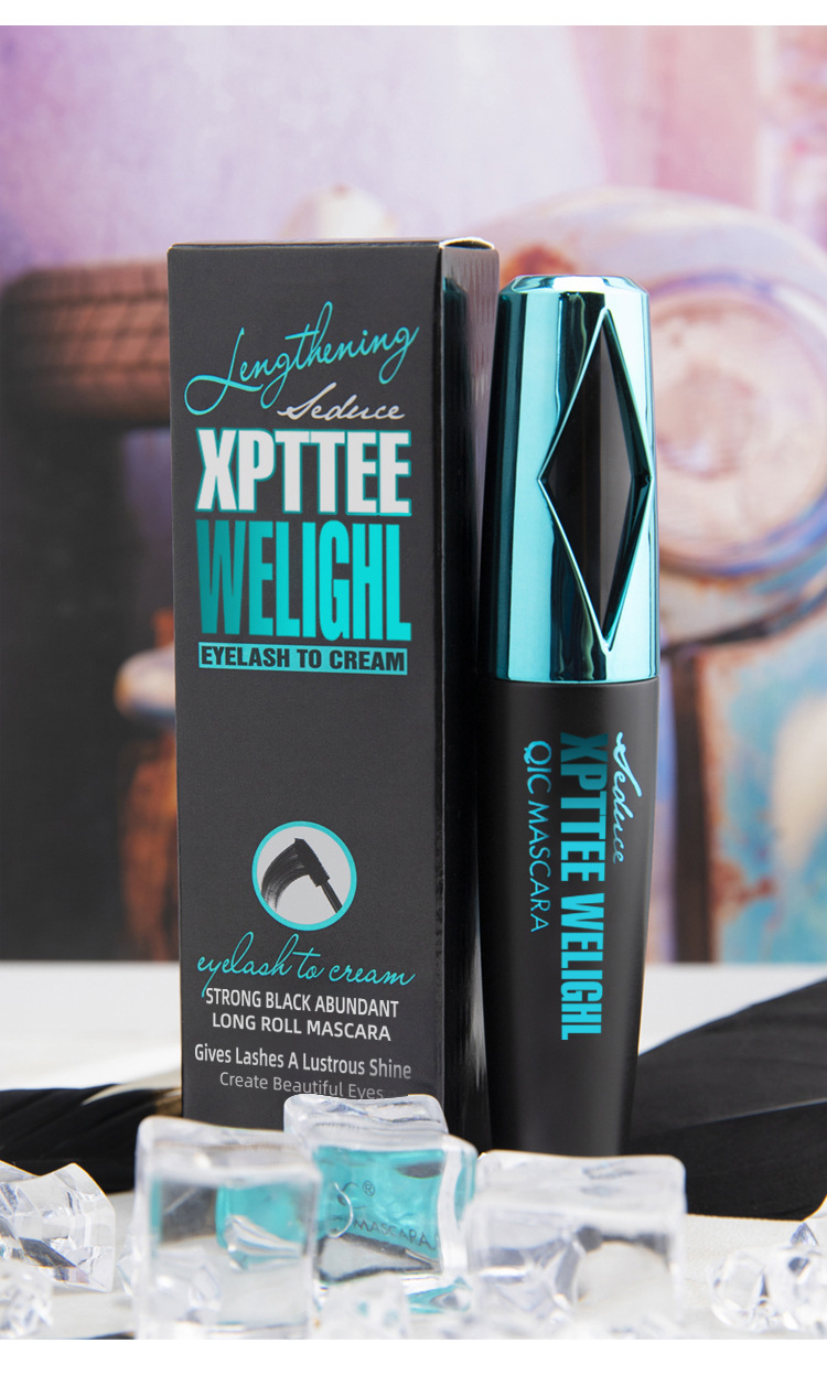 Neues Augenschwarz, dick, schweißbeständig, lang, lockig, verschmierend, nicht ablösend, Grundierung, Make-up_voghion.com