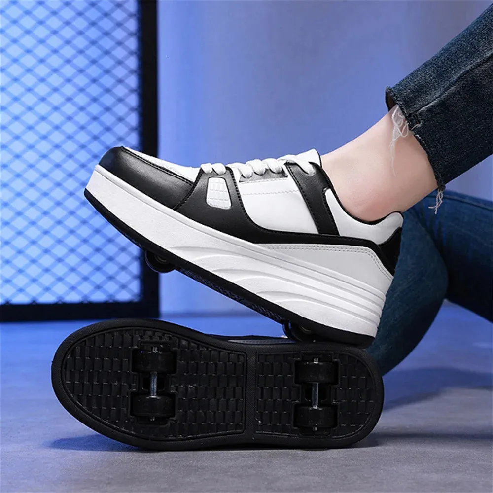 Tekerlekli Çocuk Paten Moda Açık Hava Sporları Kaykay Ayakkabıları 240701_voghion.com