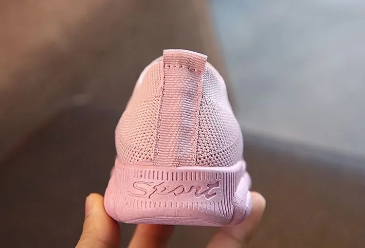 Kids Anti-slip Soft Rubber Bottom Baby Sneaker Casual Flat Sneakers Littlesprouts Children Kid Girls Boys Running Sports_voghion.com
