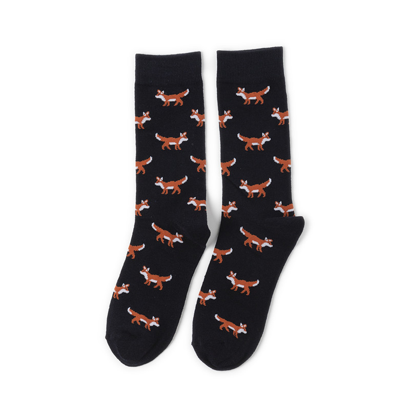 Fruit Pattern Unisex Crew Socks Cotton Mid-calf All-season Style_voghion.com