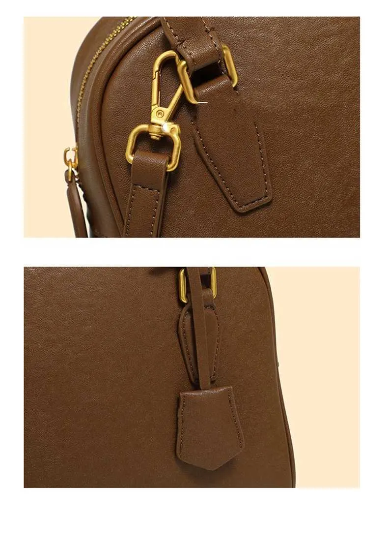 Echtes Leder Tote Handtasche Für Damen Designer Schultertasche_voghion.com