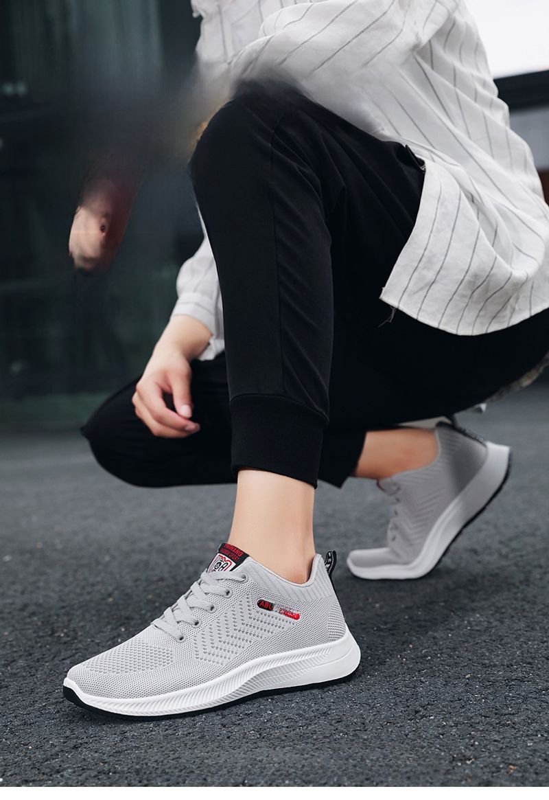 Shoes Wholesale 2023 Autumn Comfortable Breathable Fly Wov M's Fashion Wear-resistant Running Shoes Casual Sneaker_voghion.com