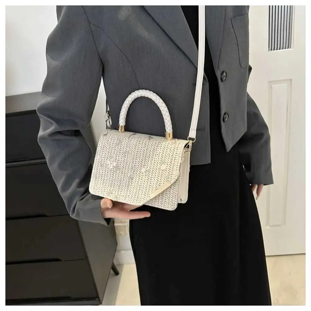 Borsa a tracolla in paglia boho per donna estate spiaggia mare_voghion.com