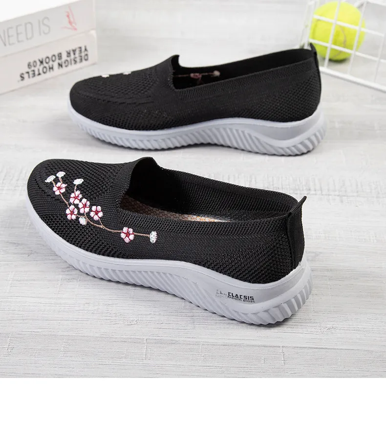 Sneakers slip-on donna comode scarpe da camminata casual_voghion.com