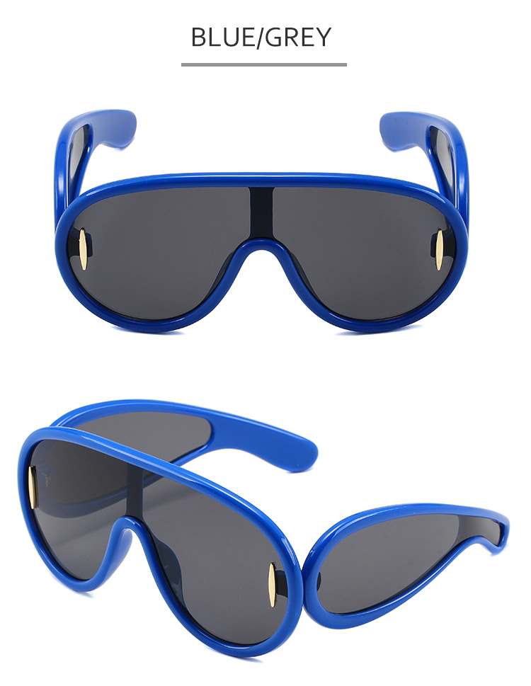 Irregular Trend Oversized Toad Sunglasses – Hip Hop Style Personality Eyewear Fashion Trends Hot-selling_voghion.com