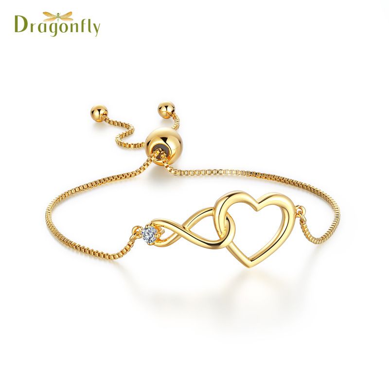 Classic Zircon Eternal Women's Infinite Love Eight Character Bracelet To Express Feelings Fashion Jewelry_voghion.com