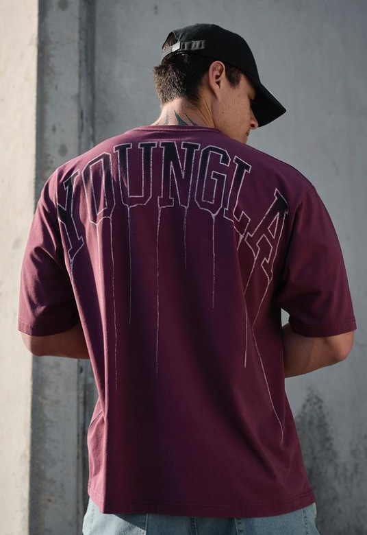 T-shirt ampia estiva da uomo in cotone girocollo casual fitness corsa sportiva a maniche corte da uomo_voghion.com