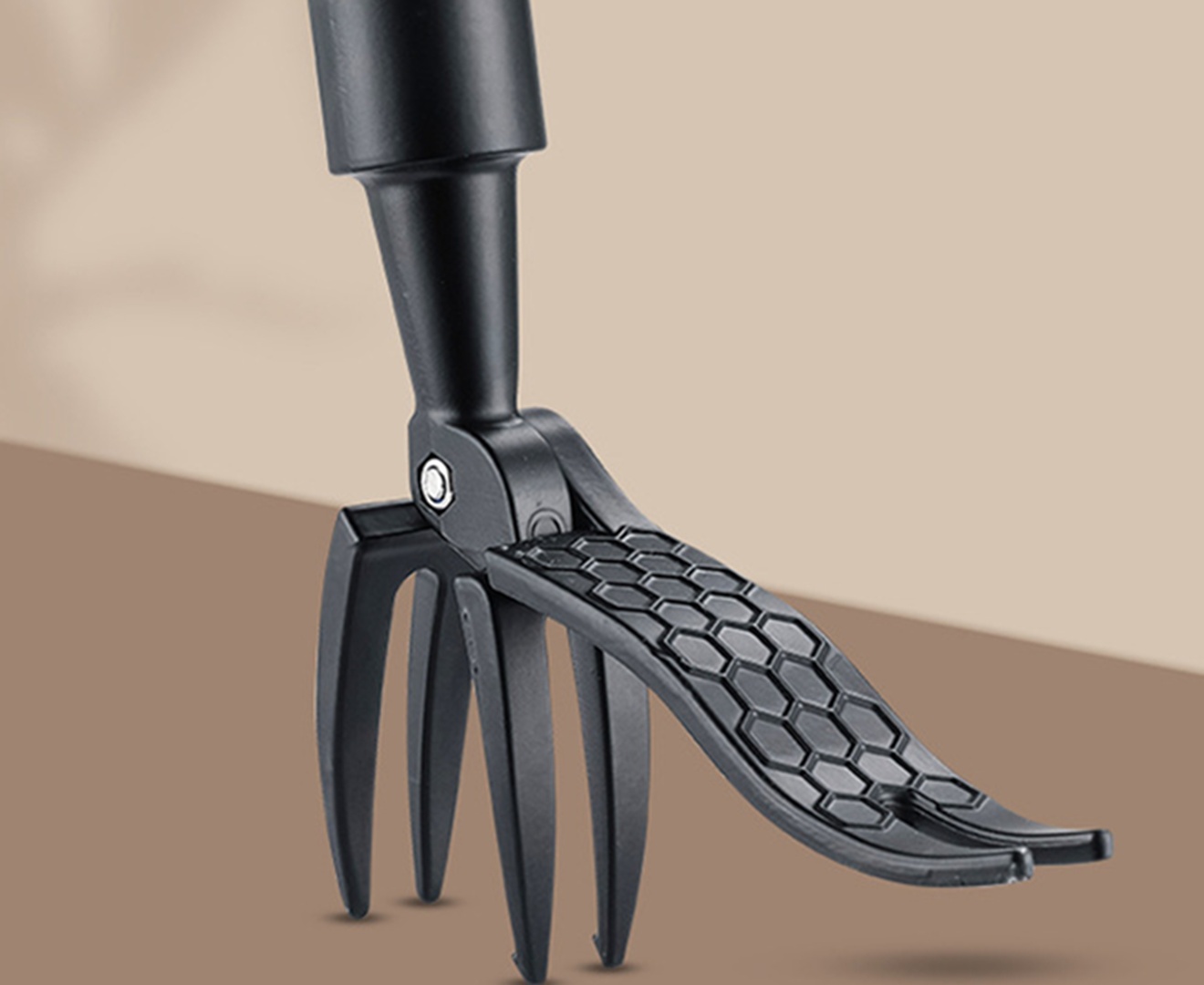 Bend-free Standing Manual Weeding Shovel Garden Weeder Rooter Without Stick_voghion.com