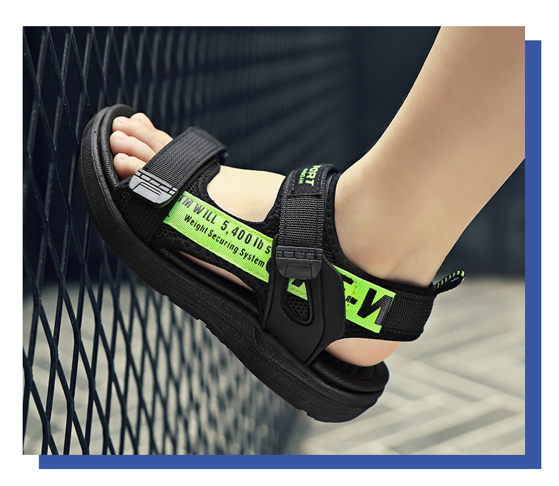 Beach Slippers, 2024 Summer New Outdoor Middle and Big Children's Sandals, Boys' Sandals_voghion.com