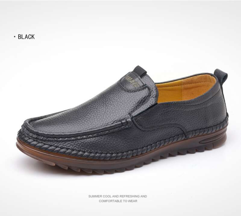 Chaussures d'automne pour hommes, style coréen, nouvelle mode, chaussures décontractées assorties, chaussures en cuir britanniques, chaussures plates, chaussures basses_voghion.com