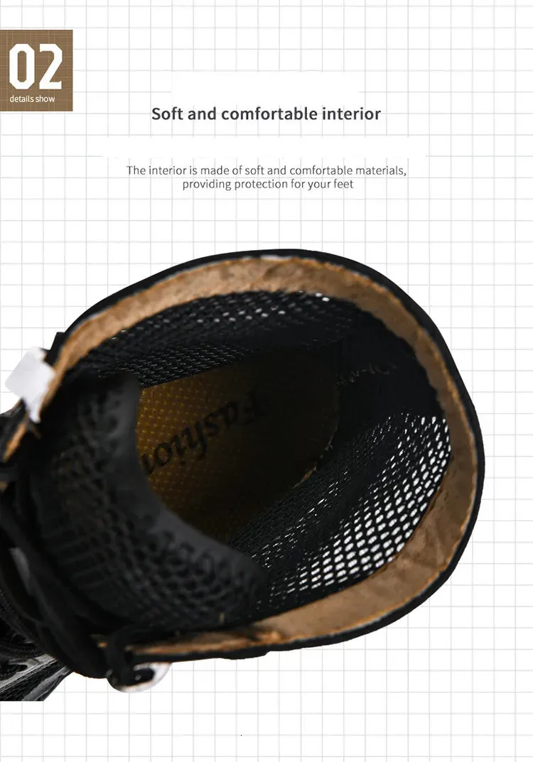 Bottines d'été en maille pour femme, chaussures montantes, respirantes, roses, tendance, décontractées, grande taille 48, 250530_voghion.com