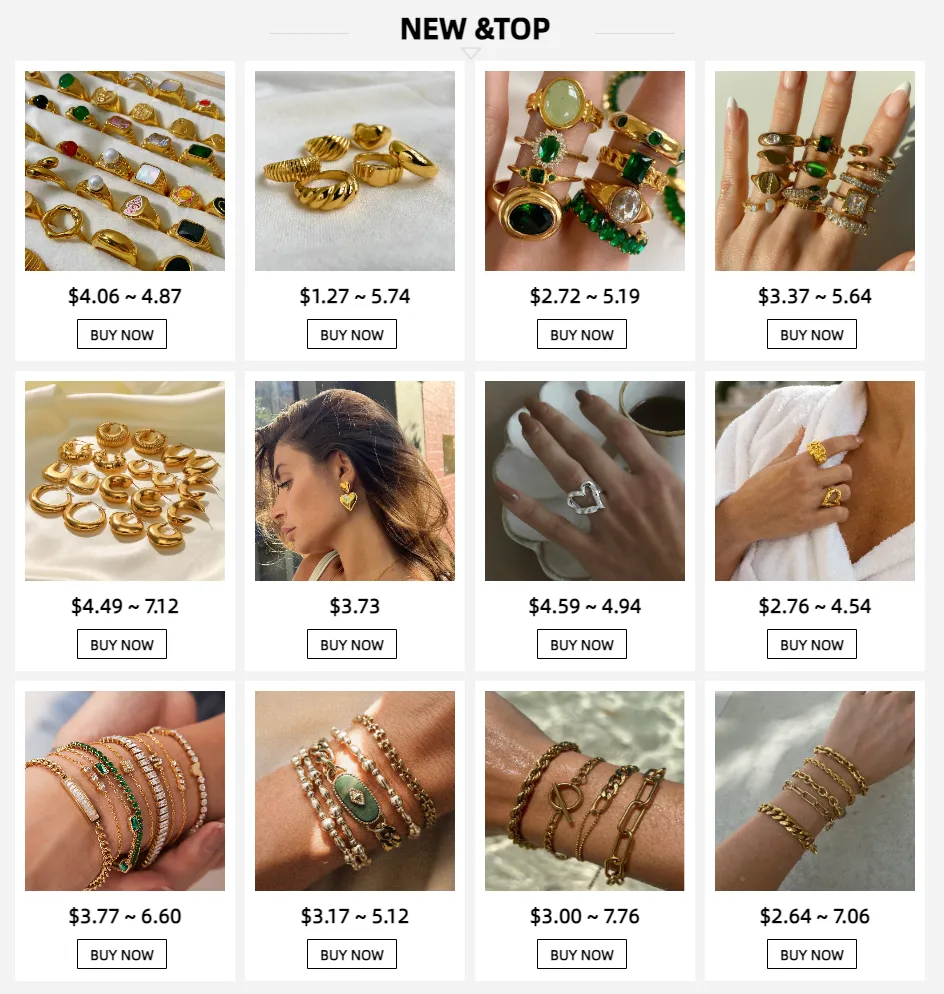Catene Uworld Dainty 14k placcato oro gioielli verde zircone cubico collana in acciaio inossidabile rettangolo girocollo per le donne_voghion.com