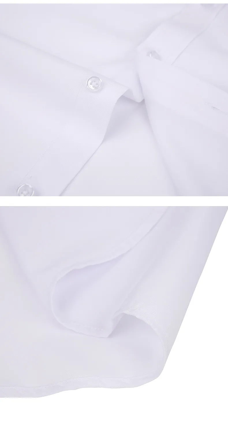 Herren Hemd Langarm Button Down Unifarben Regular Fit Business_voghion.com