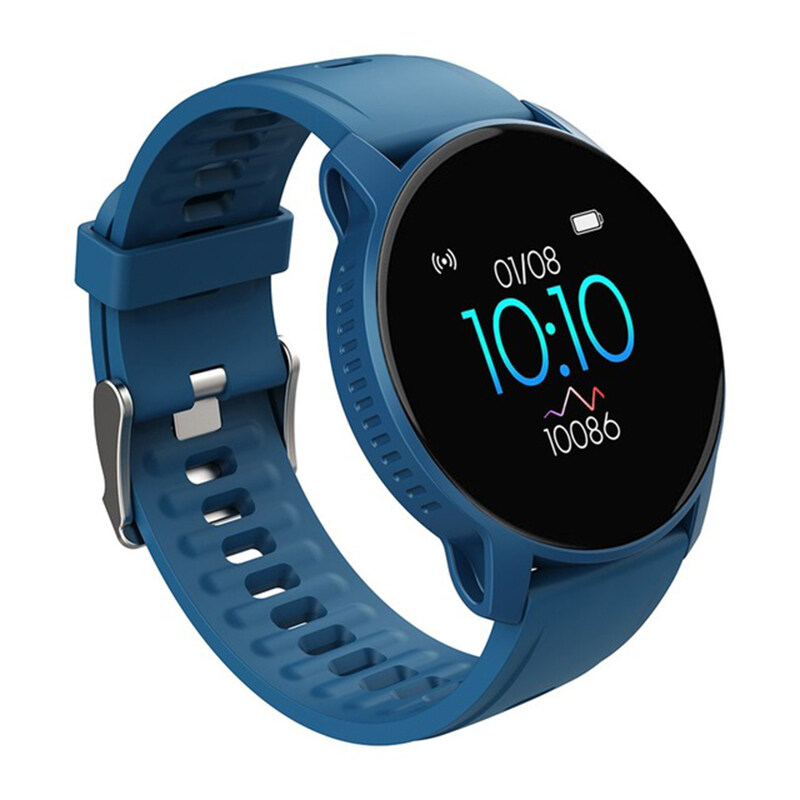 YUCI W9 2020 Bluetooth Round Smart Bracelet Women Men Smart Watch Sports Mode Sleep Time Monitor Heart Rate Monitor Touch Screen Waterproof Music Clo_voghion.com