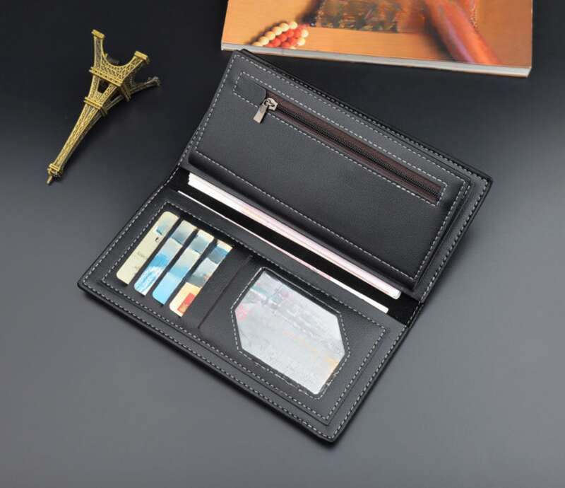 Herren-Geldbörse, Damen-Geldbörse, Handtasche, Kartentasche, Damentasche, Sporttasche, Herrentasche, Multifunktional, Großes Fassungsvermögen_voghion.com