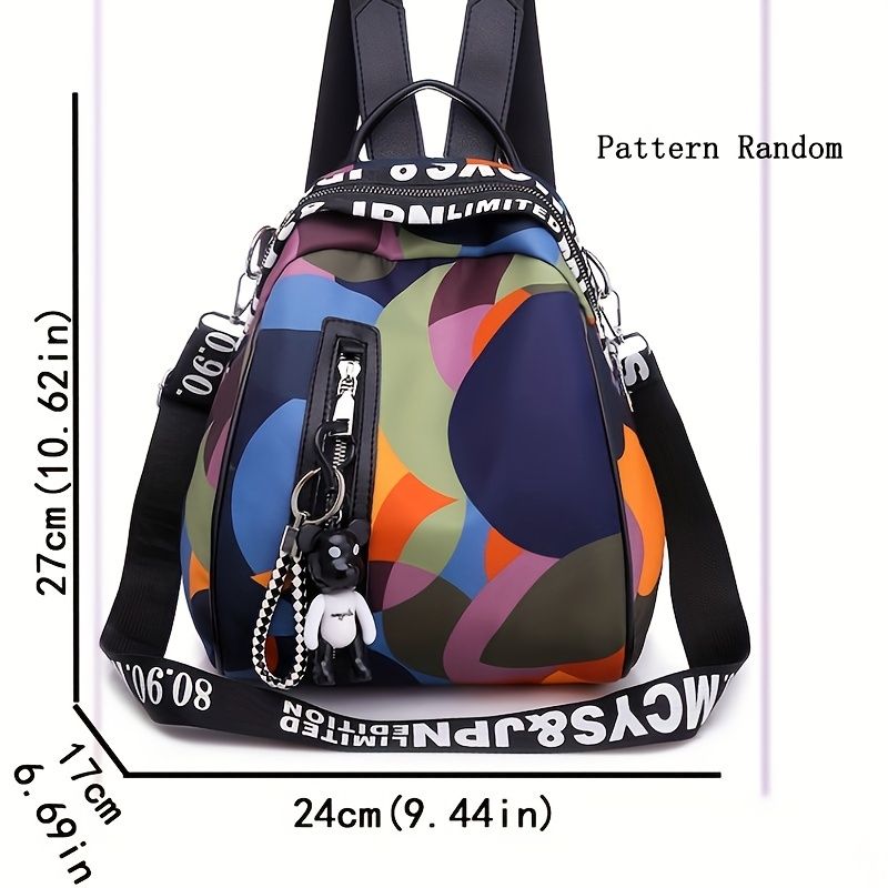 Modischer Rsack aus Oxford-Stoff, Schultasche großem Fassungsvermögen, lässige Unisex-Reisetasche mit modischem_voghion.com