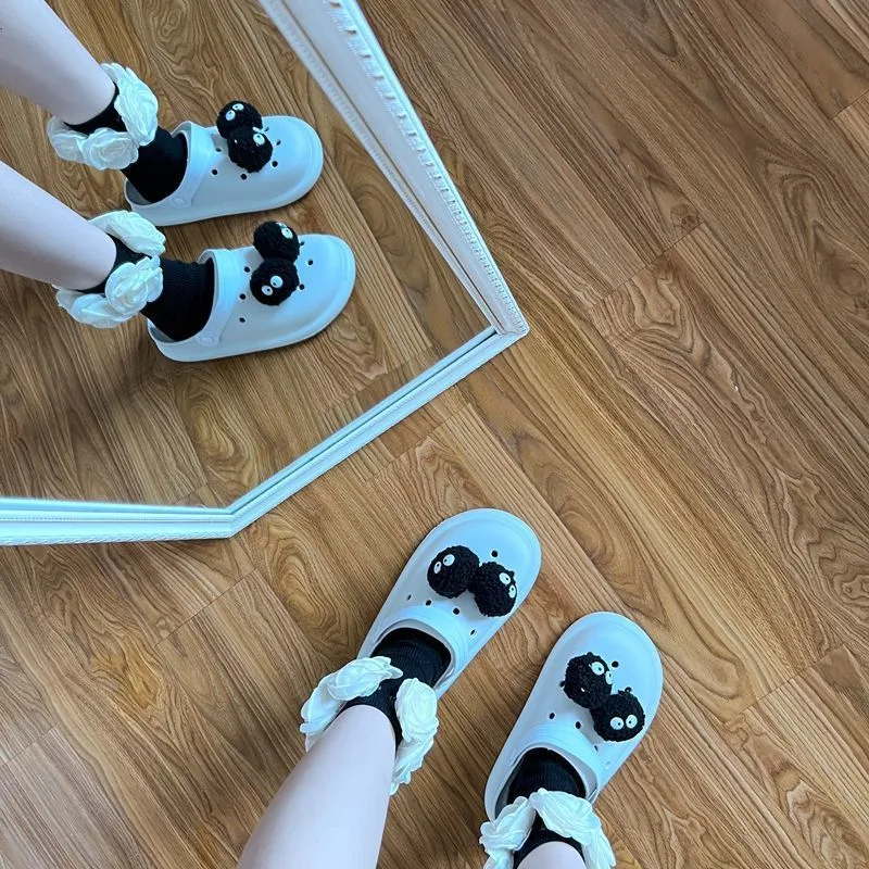 Comfortable Cool Slippers For Summer Non Slip Thick Sole Shoes_voghion.com